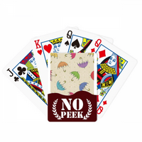 Чадор Облак Дожд Капе Сонце Ѕиркаат Покер Играње Карти Приватна Игра