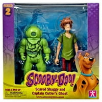Scooby-Doo Scared Shaggy & Captain Cutler's Ghost Action Figure, пакет