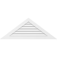 54 W 18 H Триаголник Површински монтирање ПВЦ Гејбл Вентилак: Функционален, W 3-1 2 W 1 P Стандардна рамка