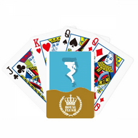 Дебела Долга Коса Убава Девојка Кралската Флеш Покер Игра Со Карти