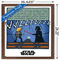 Војна на ѕвездите: Враќање На Ѕидниот Постер Џедај - Двоен Панел, 14.725 22.375
