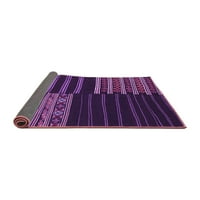 Ахгли Компанија Затворен Правоаголник Крпеница Виолетова Преодна Површина Килими, 2'5'