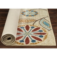 Главни теми традиционални килими со повеќе цветни затворени простории на Минерва, 7 '10'