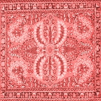 Ахгли Компанија Внатрешен Правоаголник Персиски Црвен Традиционален Простор Килими, 8' 10'