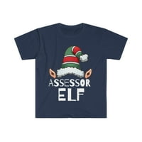 Оценувач Елф Божиќна уникатна маица, празници S-3XL