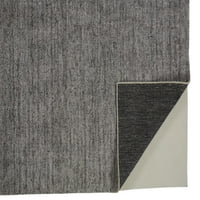 Legros Premium современ волна килим, сив меланж, 3ft-6in 5ft-6in incent reg