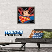 Стрипови-Супермен-Портрет Ѕид Постер, 14.725 22.375