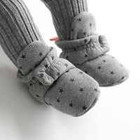 Девојки девојки чевли чизми за затоплување на снег пред први пешаци меки чевли за есен и зимска девојка