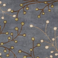Уметнички ткајачи Алојсија Сребрена транзиција 10 '14' област килим